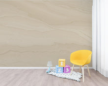 Load image into Gallery viewer, Beige Concrete Wallpaper Mural, Warm Sand Polished Concrete Wall, Minimalist Textured Mural in Taupe Greige, Modern Luxury Wall Decor 206DE