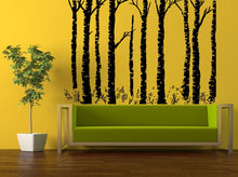 Load image into Gallery viewer, Wall Decal Vinyl Sticker Decals Peal And Stick Cheap Decor Art Birch Tree Trees Leaves Floral Nature Big Huge L405
