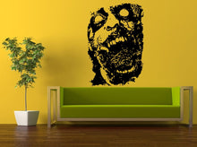 Load image into Gallery viewer, Wall Decal Vinyl Sticker Decals Peal And Stick Cheap Free Shipping Decor Art Scary Ugly Dead People Zombie Head Eating Worms L430