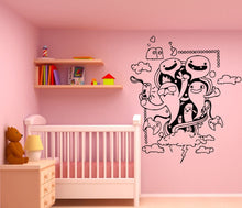 Load image into Gallery viewer, Wall Decal Vinyl Sticker Decals Peal And Stick Cheap Free Shipping Decor Art Funny Cute Monsters Taking Photos Kids Nursery Kinder L434