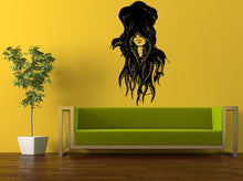 Load image into Gallery viewer, Wall Decal Vinyl Sticker Decals Peal And Stick Cheap Free Shipping Decor Art Beautiful Girl Woman Face Octopus Head Tentacles L427
