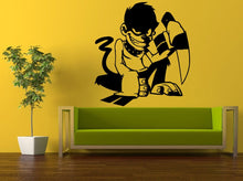 Load image into Gallery viewer, Wall Decal Vinyl Sticker Decals Peal And Stick Cheap Free Shipping Decor Funny Monkey Holding Knife L440