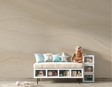 Load image into Gallery viewer, Beige Concrete Wallpaper Mural, Warm Sand Polished Concrete Wall, Minimalist Textured Mural in Taupe Greige, Modern Luxury Wall Decor 206DE