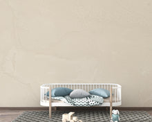 Load image into Gallery viewer, Beige Concrete Wallpaper Mural, Warm Sand Polished Concrete Wall, Minimalist Textured Mural in Taupe Greige, Modern Luxury Wall Decor 207DE