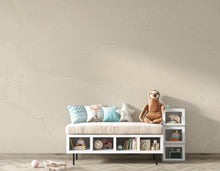 Load image into Gallery viewer, Beige Concrete Wallpaper Mural, Warm Sand Polished Concrete Wall, Minimalist Textured Mural in Taupe Greige, Modern Luxury Wall Decor 207DE