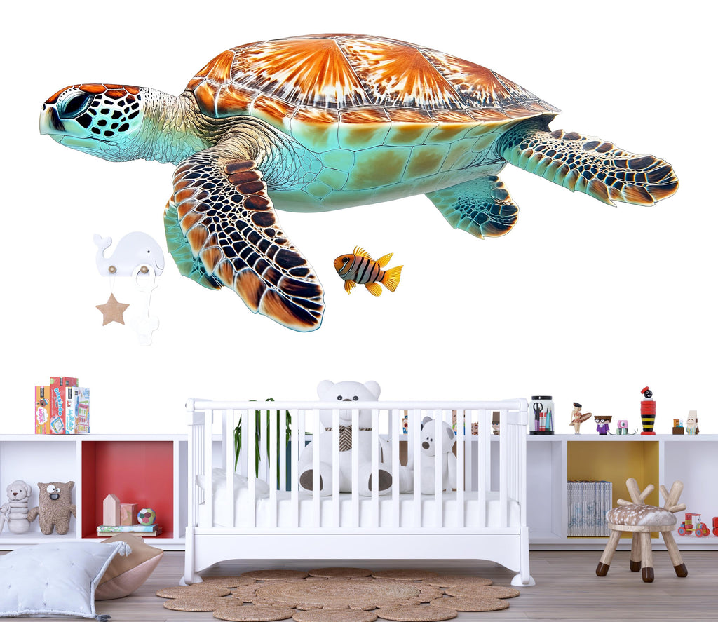 Colorful Graffiti Tow Truck Wall Decal for Kids | Bright Truck Wall Sticker for Boys Bedroom | Large Removable Peel & Stick Vehicle Mural