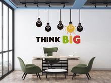 Load image into Gallery viewer, Think Big Wall Decal, Office sticker, Office wall art Business Logo Business wall decal Decal 236DE