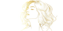 Load image into Gallery viewer, Gold Line Art Woman Wall Decal, Minimalist Female Face Wall Sticker, Modern Bedroom Wall Decor, Elegant Portrait Wall Art
