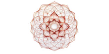 Load image into Gallery viewer, Mandala Wall Decal, Sacred Geometry Wall Sticker, Minimalist Mandala Wall Art, Boho Bedroom Decor, Peel And Stick Mandala Decal, Modern Wall