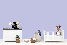 Load image into Gallery viewer, Moonlight Fairy Wall Decal Magical Fairy Sticker Fantasy Nursery Wall Art For Kids Room Baby Nursery Playroom Whimsical Decor