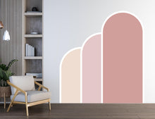 Load image into Gallery viewer, Boho Arch Wall Decal, Nursery Boho Arch Decor, Bed Arch Sticker, Hedboard Wall Decal, Arch Wall Decal, Arch Wall Decal Sticker Decal 266DE