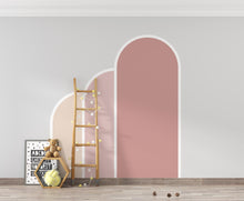 Load image into Gallery viewer, Boho Arch Wall Decal, Nursery Boho Arch Decor, Bed Arch Sticker, Hedboard Wall Decal, Arch Wall Decal, Arch Wall Decal Sticker Decal 266DE