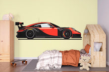 Load image into Gallery viewer, Sports Car Wall Art for Kids Room, Modern Racing Car Decor, Boys Room Car Wall Art 184mv