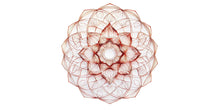 Load image into Gallery viewer, Mandala Line Art, Sacred Geometry Wall Art, Boho Mandala Decor, Minimal Mandala Art, Meditation Wall Art 256mv