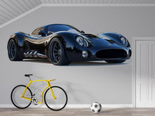 Load image into Gallery viewer, Luxury Black Sports Car Wall Mural Modern Auto Art Home Decor 274mv