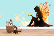 Load image into Gallery viewer, Fairy Wall Decal – Magical Fairy Wall Art, Nursery Wall Sticker, Fantasy Kids Bedroom &amp; Baby Room Decor 311mv