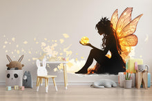 Load image into Gallery viewer, Fairy Wall Decal – Magical Fairy Wall Art, Nursery Wall Sticker, Fantasy Kids Bedroom &amp; Baby Room Decor 311mv