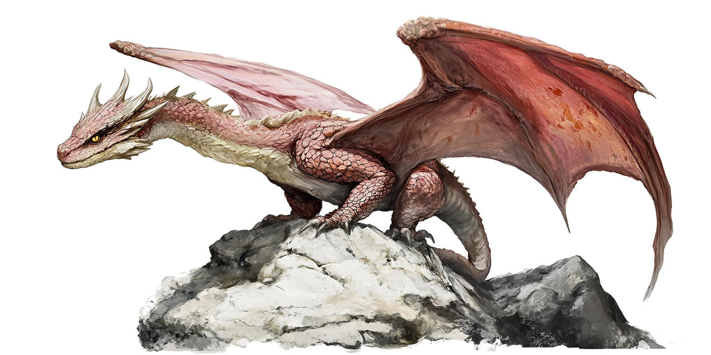 Dragon Wall Decal – Fantasy Dragon Wall Art, Kids Dragon Nursery Wall Sticker 325mv
