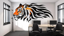 Load image into Gallery viewer, Tiger Wall Mural Modern Animal Wallpaper Office Wall Art Motivational Decor 332mv