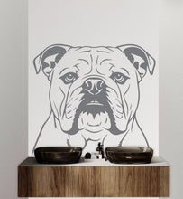 Load image into Gallery viewer, Dog wall decal Dog decor Dog kids Dog wall art Decal Dog Lover Animals Dog Wall Bathroom Wall Decals Stickers Vinyl 235DE