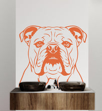 Load image into Gallery viewer, Dog wall decal Dog decor Dog kids Dog wall art Decal Dog Lover Animals Dog Wall Bathroom Wall Decals Stickers Vinyl 235DE