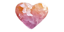 Load image into Gallery viewer, Rose Quartz Heart Wall Decal Crystal Love Wall Sticker Boho Bedroom Decor Healing Crystal Wall Art Spiritual Decor
