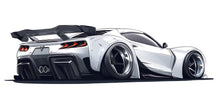 Load image into Gallery viewer, White Sports Car Wall Decal For Boys Room | Modern Racing Car Wall Sticker | Kids Bedroom Car Wall Art | Playroom Decor | Peel And Stick