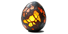 Load image into Gallery viewer, Molten Dragon Egg Wall Decal Fantasy Dragon Egg Sticker Lava Crystal Wall Art For Bedroom Kids Room Gaming Room Mythical Decor