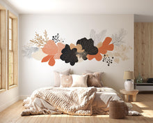 Load image into Gallery viewer, Abstract Floral Wall Decal Sticker | Modern Boho Wall Art | Peel And Stick Wall Decal For Bedroom Living Room Neutral Home Decor