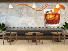 Load image into Gallery viewer, Whiskey Wall Mural Cocktail Bar Lounge Decor 401mv