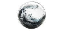 Load image into Gallery viewer, Abstract Black Sphere Wall Mural, Minimalist Wall Art, Modern Zen Decor, Japandi Interior 428mv