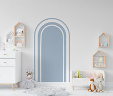 Load image into Gallery viewer, Boho Wall Decal, Nursery Boho Arch Decor, Bed Arch Sticker, Hedboard Wall Decal, Arch Wall Decal, Arch Wall Decal Sticker, Wall Decal 738LU