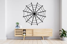 Load image into Gallery viewer, Spider web wall decal Spider web wall sticker Nursery kids room decor Halloween funny scary vinyl art decor Halloween Spooky web decal 739LU