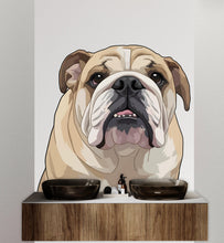 Load image into Gallery viewer, Bulldog with Sunglasses Wall Decal - Dog Mom Decor