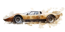 Load image into Gallery viewer, Vintage Sports Car Wall Mural Art 291mv