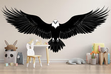 Load image into Gallery viewer, Eagle Wall Mural Flying Eagle Wall Art Kids Room Animal Decor 339mv