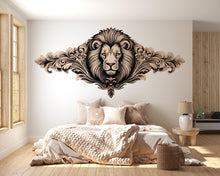 Load image into Gallery viewer, Lion Wall Art Neutral Royal Lion Head Elegant Wall Decor 354mv
