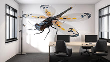 Load image into Gallery viewer, Mechanical Dragonfly Wall Art Futuristic Insect Decor 368mv