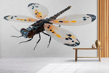 Load image into Gallery viewer, Mechanical Dragonfly Wall Art Futuristic Insect Decor 368mv