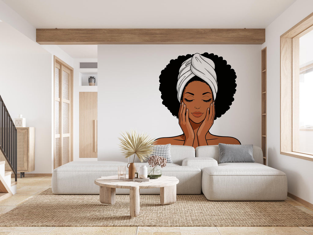 Facial SPA Wall Decal Aesthetic Beauty Salon Gifts Wall Decor Lashes Stickers Make up