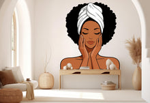 Load image into Gallery viewer, Facial SPA Wall Decal Aesthetic Beauty Salon Gifts Wall Decor Lashes Stickers Make up