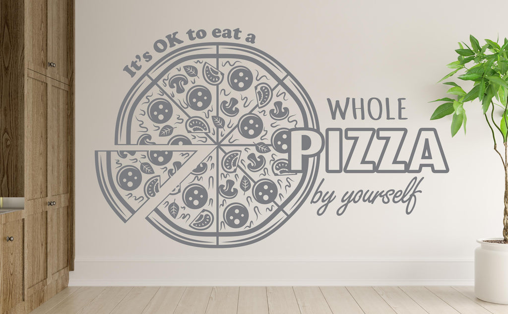 Pizza Wall Decal | Restaurant Pizzeria Decor
