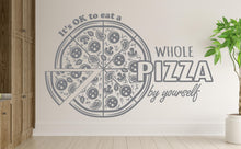 Load image into Gallery viewer, Pizza Wall Decal | Restaurant Pizzeria Decor