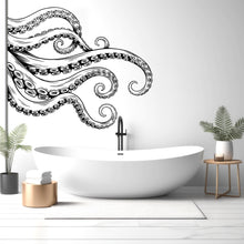 Load image into Gallery viewer, Octopus wall decal Tentacles decor Sea Animals Wall Bathroom Wall Decals Stickers Vinyl