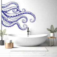 Load image into Gallery viewer, Octopus wall decal Tentacles decor Sea Animals Wall Bathroom Wall Decals Stickers Vinyl