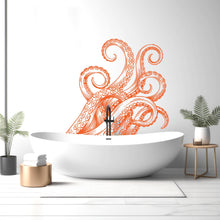 Load image into Gallery viewer, Octopus wall decal Tentacles decor Sea Animals Wall Bathroom Wall Decals Stickers Vinyl