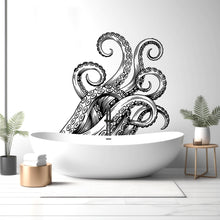 Load image into Gallery viewer, Octopus wall decal Tentacles decor Sea Animals Wall Bathroom Wall Decals Stickers Vinyl