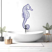 Load image into Gallery viewer, Sea Horse Wall Decal - Sea Animal Bathroom Decor