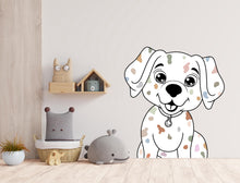 Load image into Gallery viewer, Dalmat Dog wall decal Dog decor Dog wall art Decal Dog Lover Animals anime decal Dog Bathroom Wall Decals Stickers Vinyl 728LU