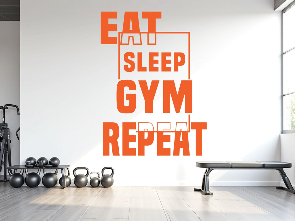 Workout Vinyl Gym Wall Decal, Inspirational Words, Gym Decal, Fitness Collage, Gym Wall Art Gym Decor Gym Wall Decor Motivational Art 752LU